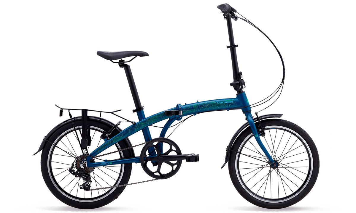 Фотографія Велосипед POLYGON URBANO 3 20" (2020) 2020 blue